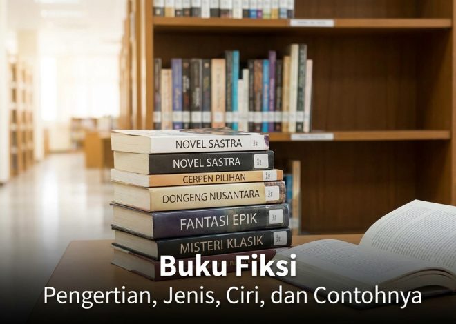 Buku Fiksi Pengertian, Jenis, Ciri, dan Contohnya
