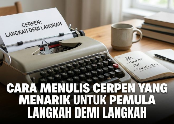 Cara Menulis Cerpen yang Menarik untuk Pemula Langkah demi Langkah