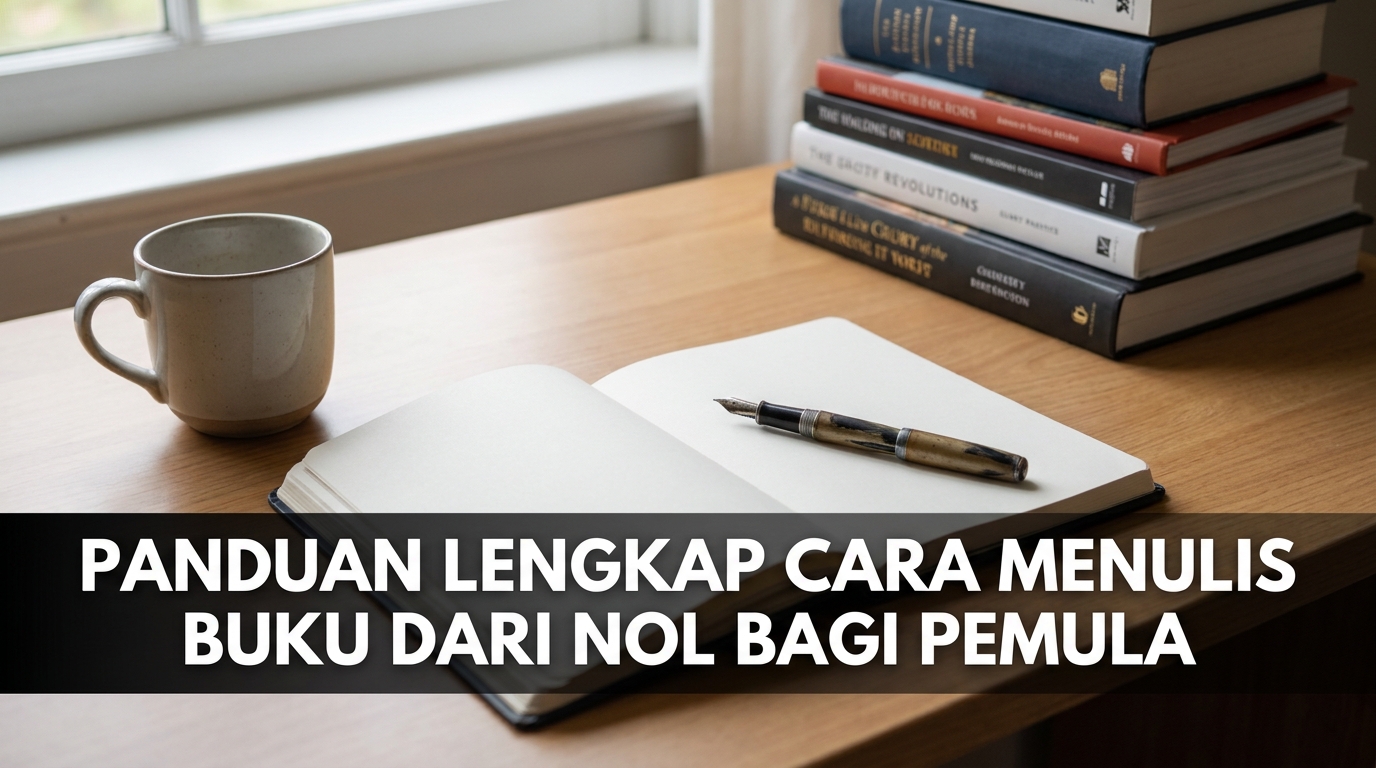 Panduan Lengkap Cara Menulis Buku dari Nol Bagi Pemula